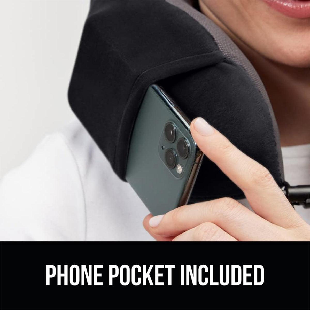 Neck Pillow for Travel - Memory Foam U Shaped Travel Pillow Neck Support Soft Head Rest Car Plane Health Care - Tophatter Daily Deals