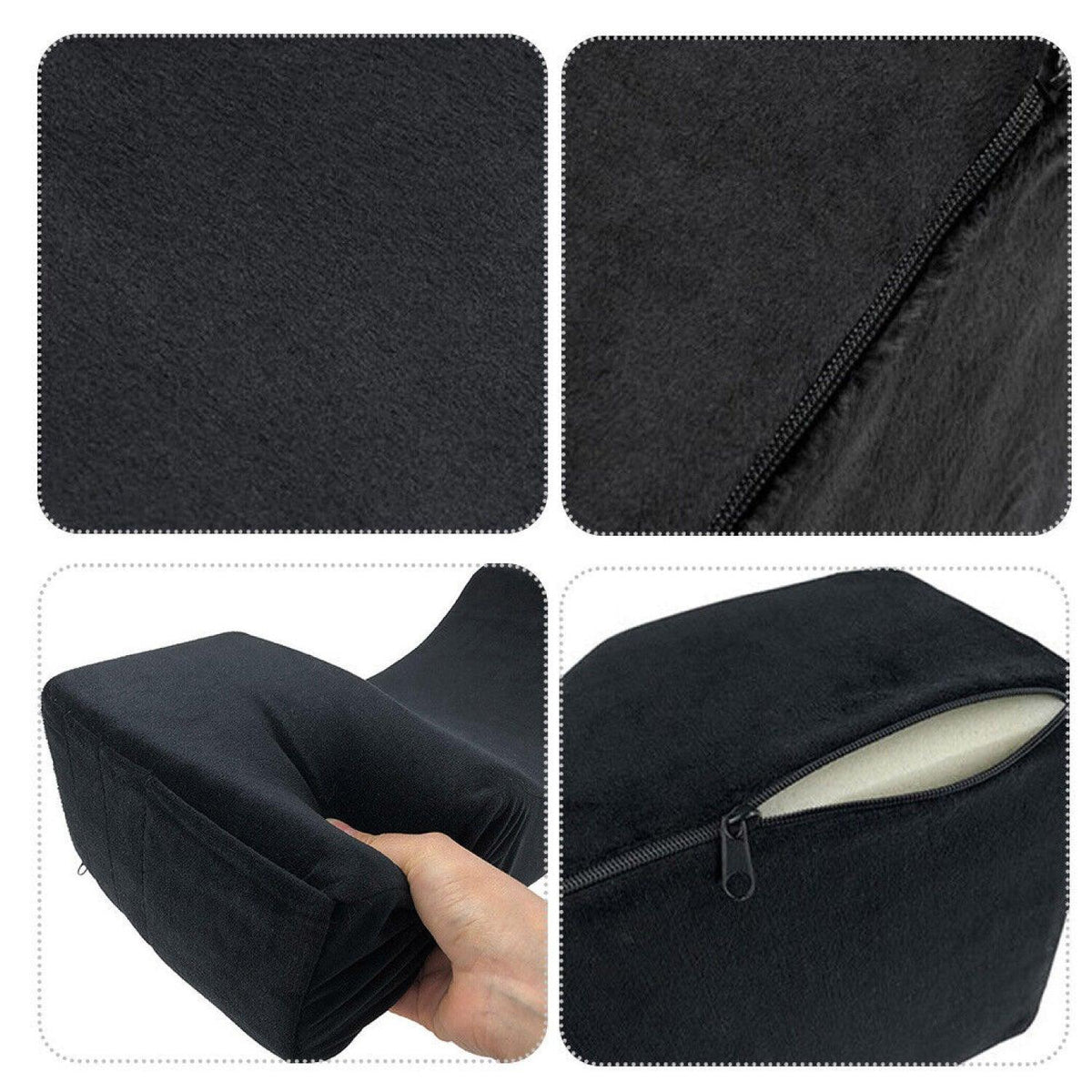 Eyelash Extension Pillow - U-shape Ergonomic Curve Pillow, Makeup Grafting Eyelash Pillow Neck Support Curve for Salon Home Personal Care - Tophatter Daily Deals