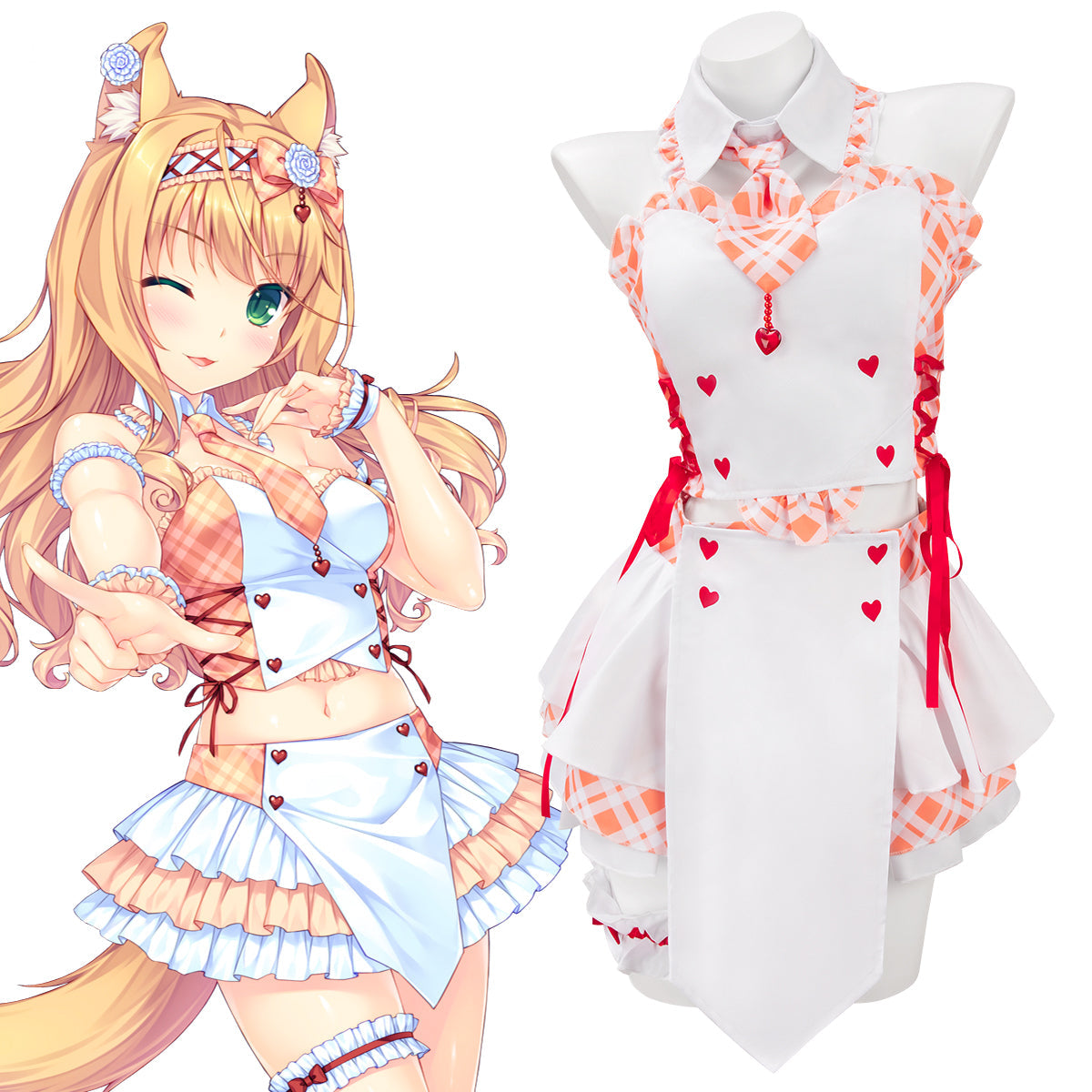 Nekopara Live Maple Cosplay Costume Costume - Tophatter Daily Deals