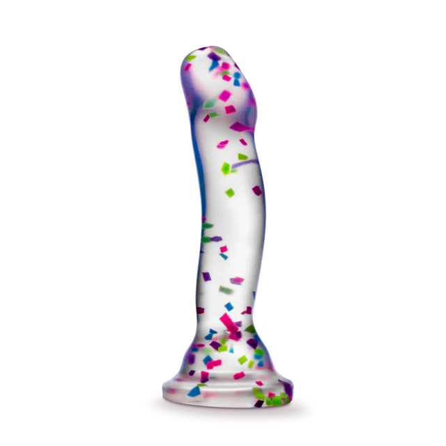 Neo Elite Hanky Panky 7.5 in. Glow In The Dark Confetti Dildo - Tophatter Daily Deals