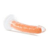 Neo Elite Glow In The Dark 7 Inch Silicone Dildo - Neon Orange - Tophatter Daily Deals