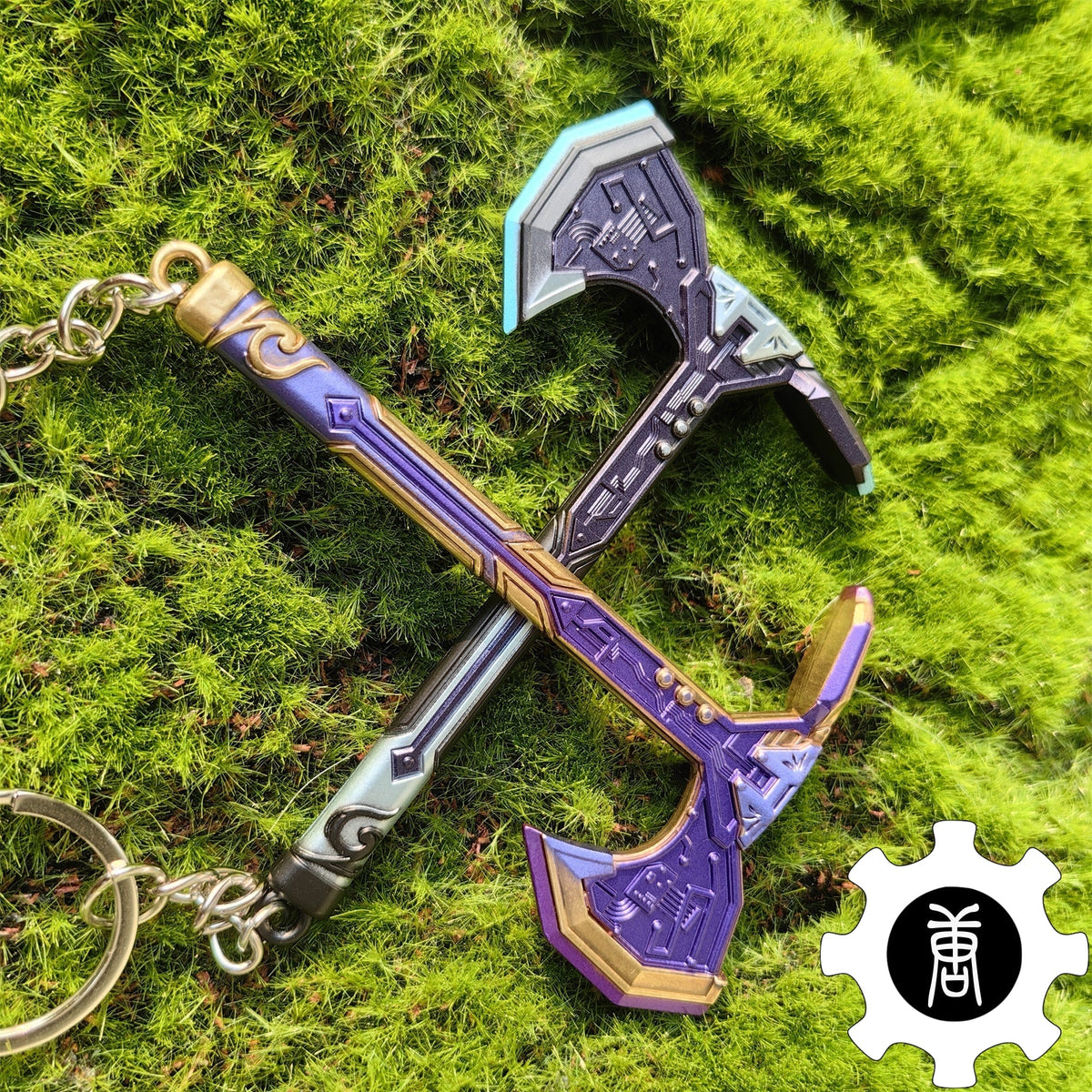 Neo Frontier Axe Keychain Melee Weapon Backpack Pendant 2 In 1 Pack - Tophatter Daily Deals