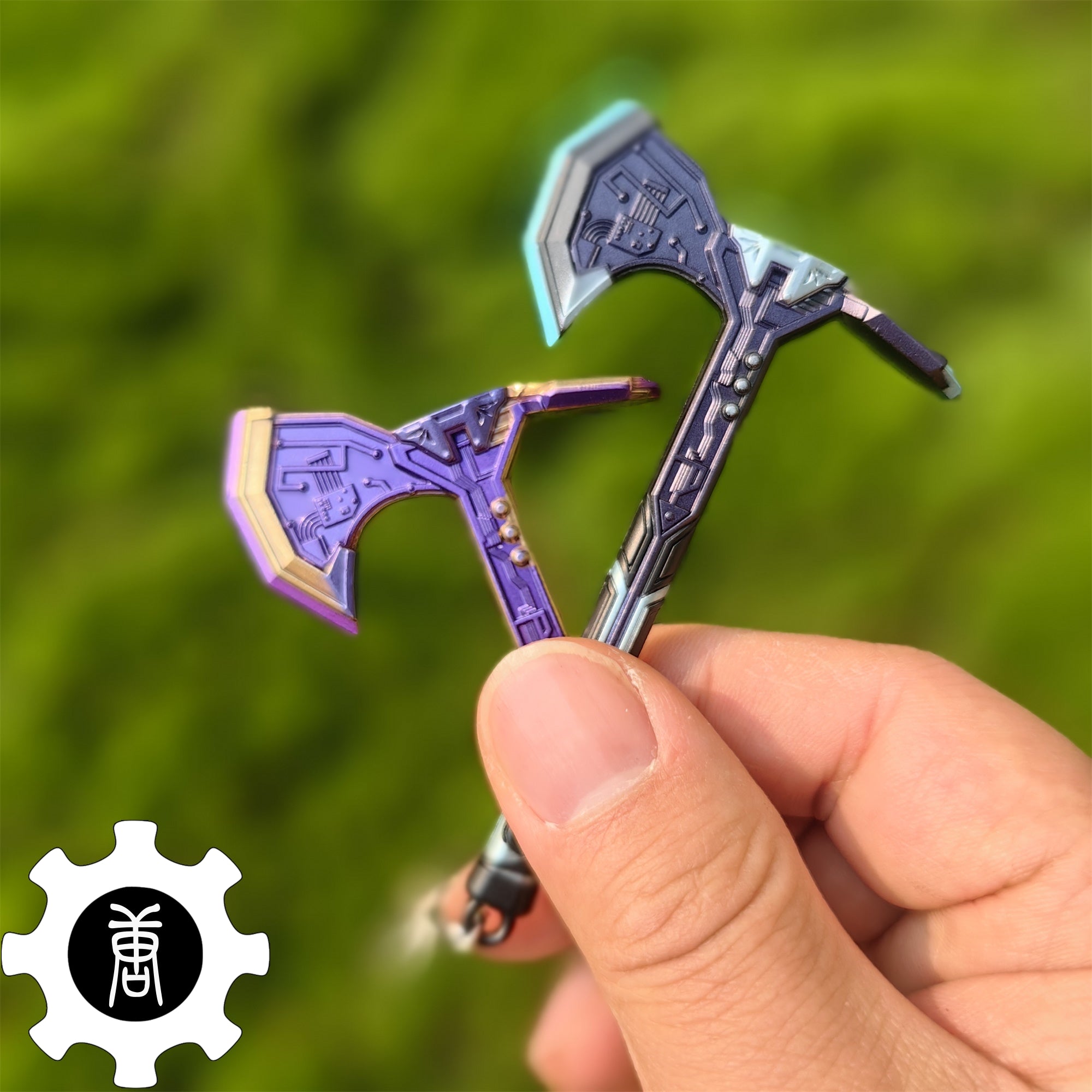 Neo Frontier Axe Keychain Melee Weapon Backpack Pendant - Tophatter Daily Deals