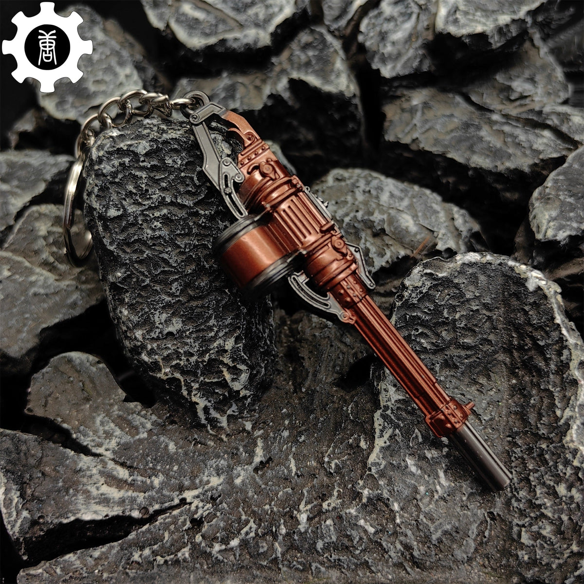 Cool Neo Frontier Odin Gun Metal Keychain - Tophatter Daily Deals