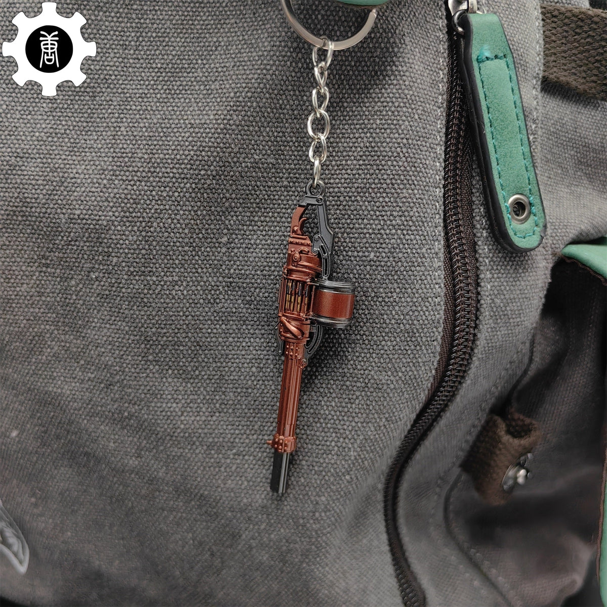 Cool Neo Frontier Odin Gun Metal Keychain - Tophatter Daily Deals