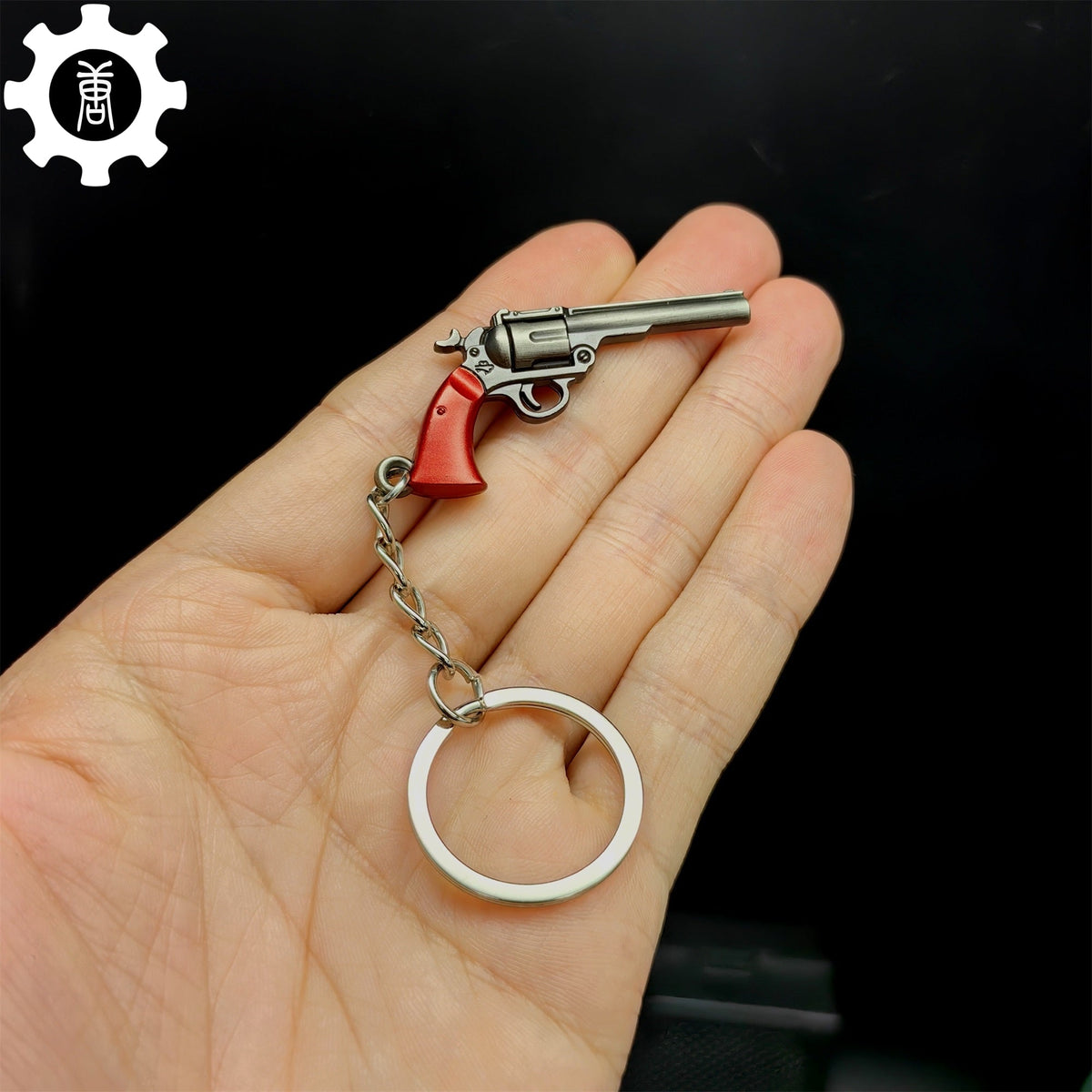 Mini Neo Frontier Sheriff Gun Metal Keychain - Tophatter Daily Deals