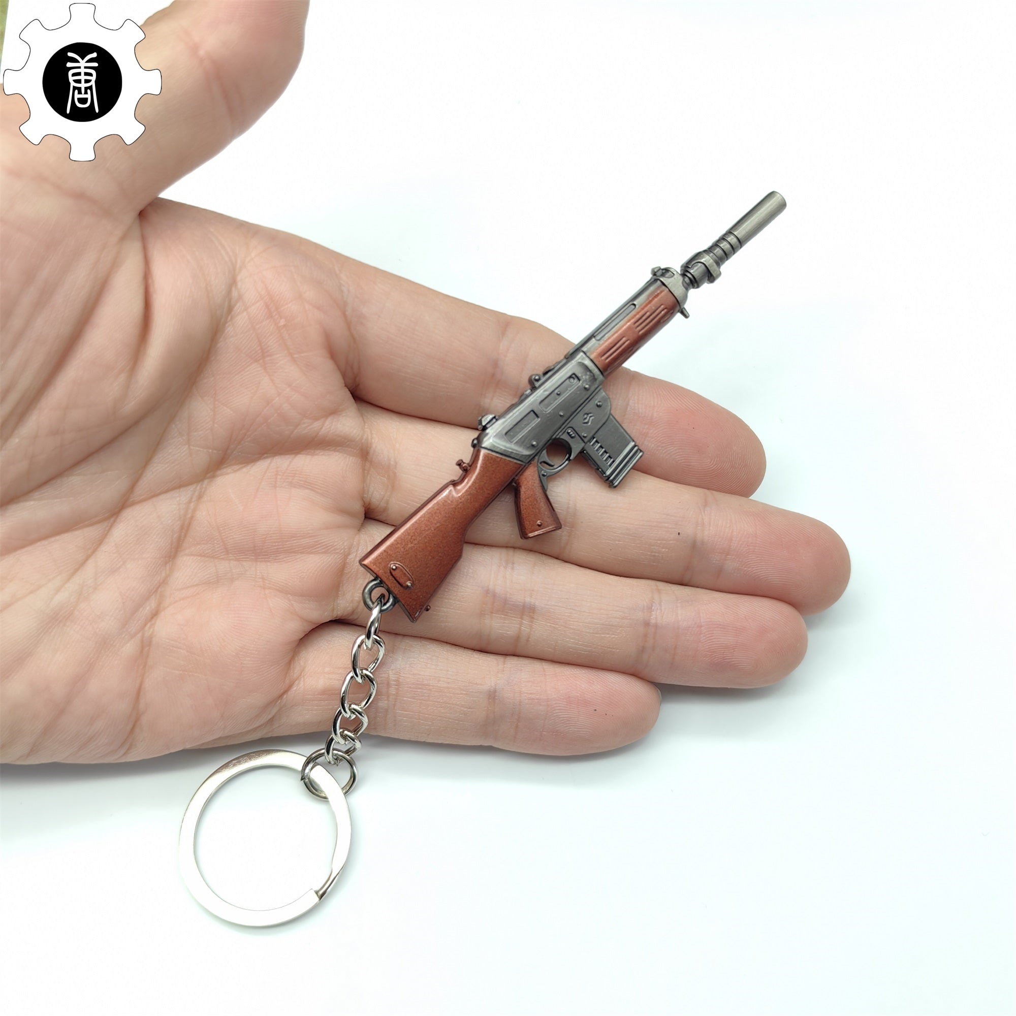 Mini Neo Frontier Phantom Gun Keychain Metal Pendant - Tophatter Daily Deals