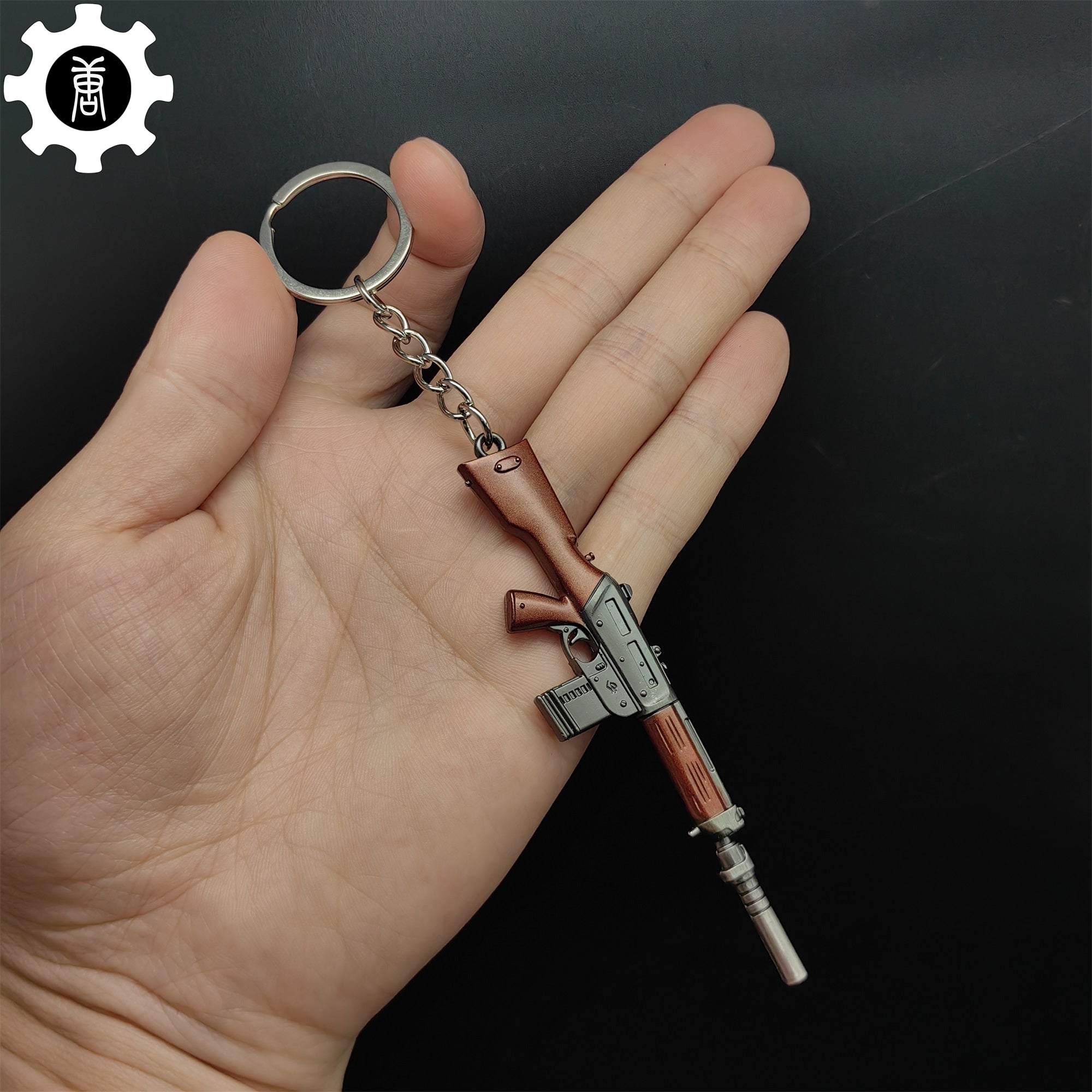 Mini Neo Frontier Phantom Gun Keychain Metal Pendant - Tophatter Daily Deals