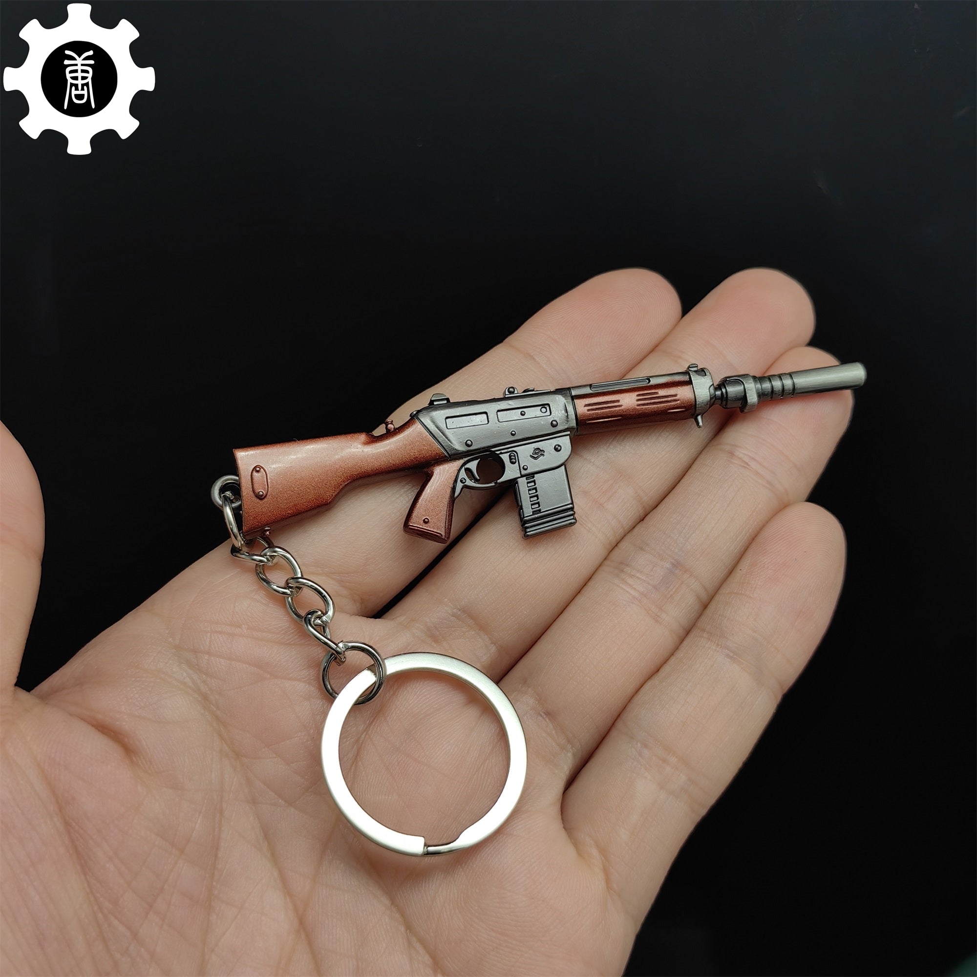 Mini Neo Frontier Phantom Gun Keychain Metal Pendant - Tophatter Daily Deals