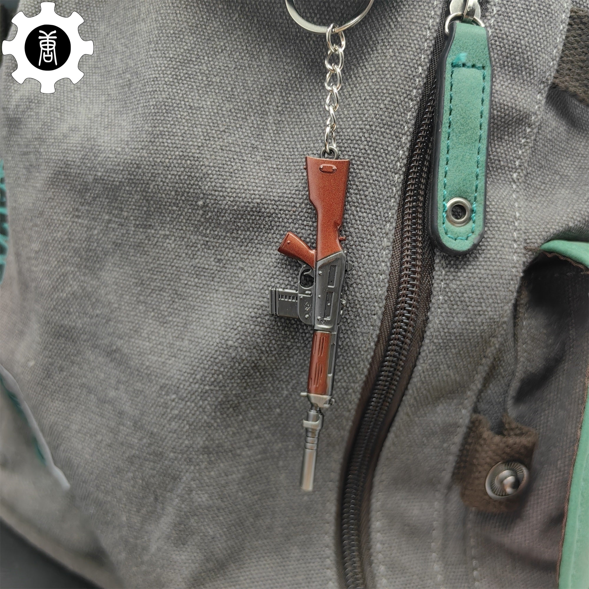 Mini Neo Frontier Phantom Gun Keychain Metal Pendant - Tophatter Daily Deals