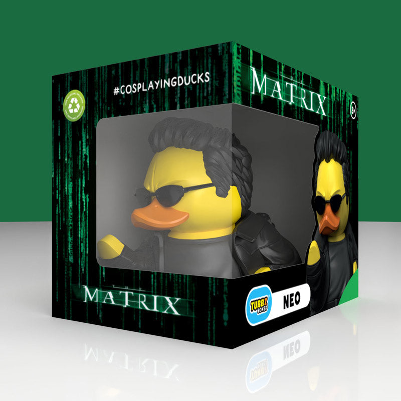 The Matrix: Neo TUBBZ (Boxed Edition) TUBBZ Collectible Duck - Tophatter Daily Deals