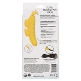 Neon Vibes The Butterfly Vibe Yellow Silicone Finger Teaser with 10 Functions and Rechargeable > Vibrators > Finger Vibrators - Tophatter Daily Deals