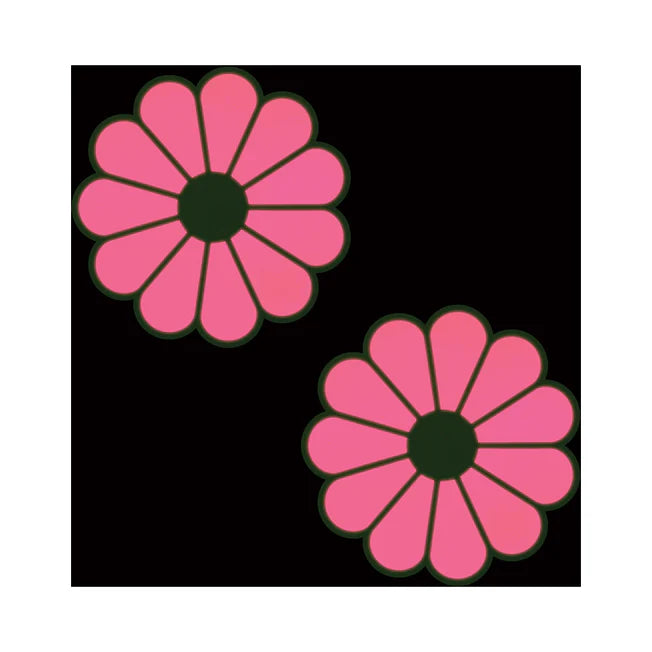 Glow In The Dark Daisy Flower Pasties - Tophatter Daily Deals