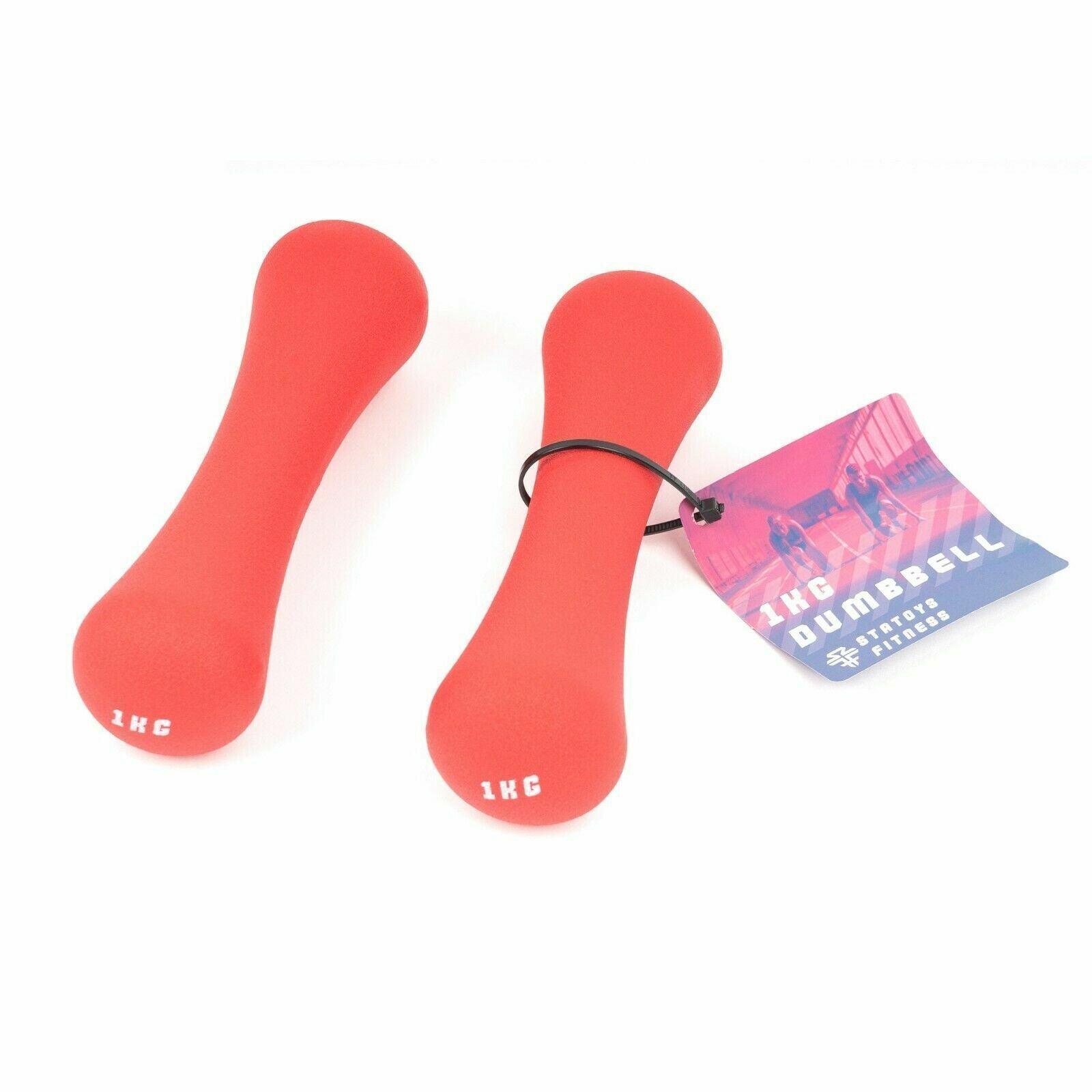 Small Dumbbell Set - Neoprene Dumbbell Weights Home Gym Dumbbells & Barbells - Tophatter Daily Deals