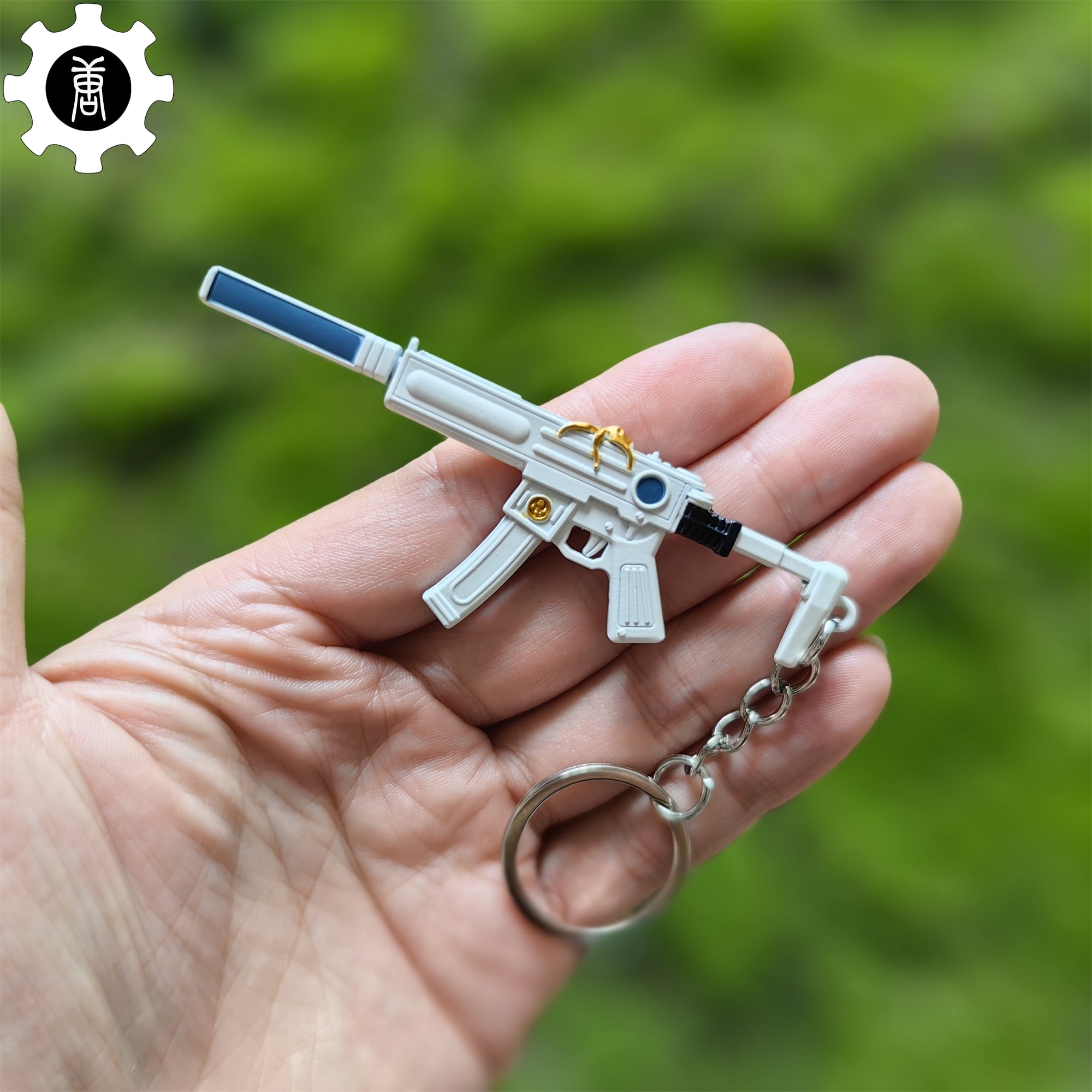 Cool Neptune Spectre Gun Metal Keychain Keychain - Tophatter Daily Deals