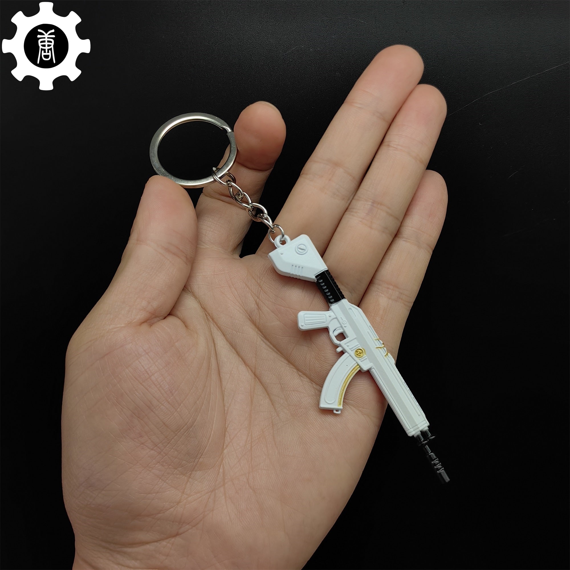 Tiny Neptune Vandal Gun Metal Keychain - Tophatter Daily Deals