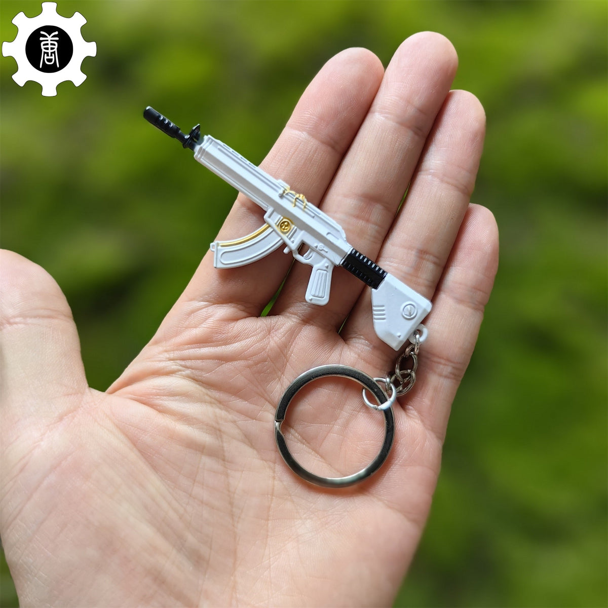 Tiny Neptune Vandal Gun Metal Keychain Keychain - Tophatter Daily Deals