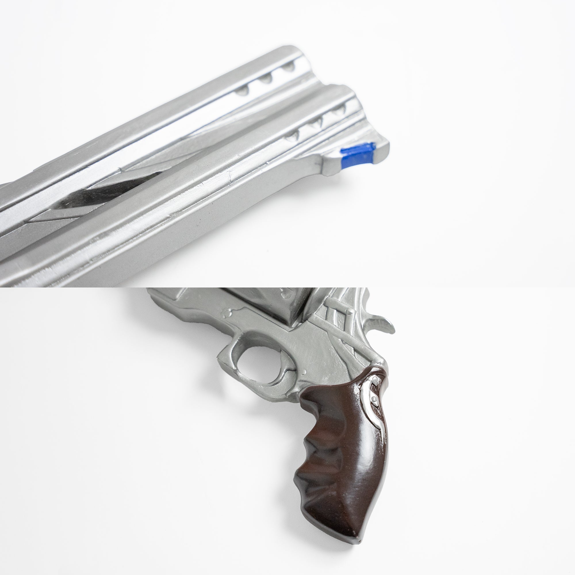 Nero's "Blue Rose" Revolver Replica (Resin) Video Game Sword - Tophatter Daily Deals