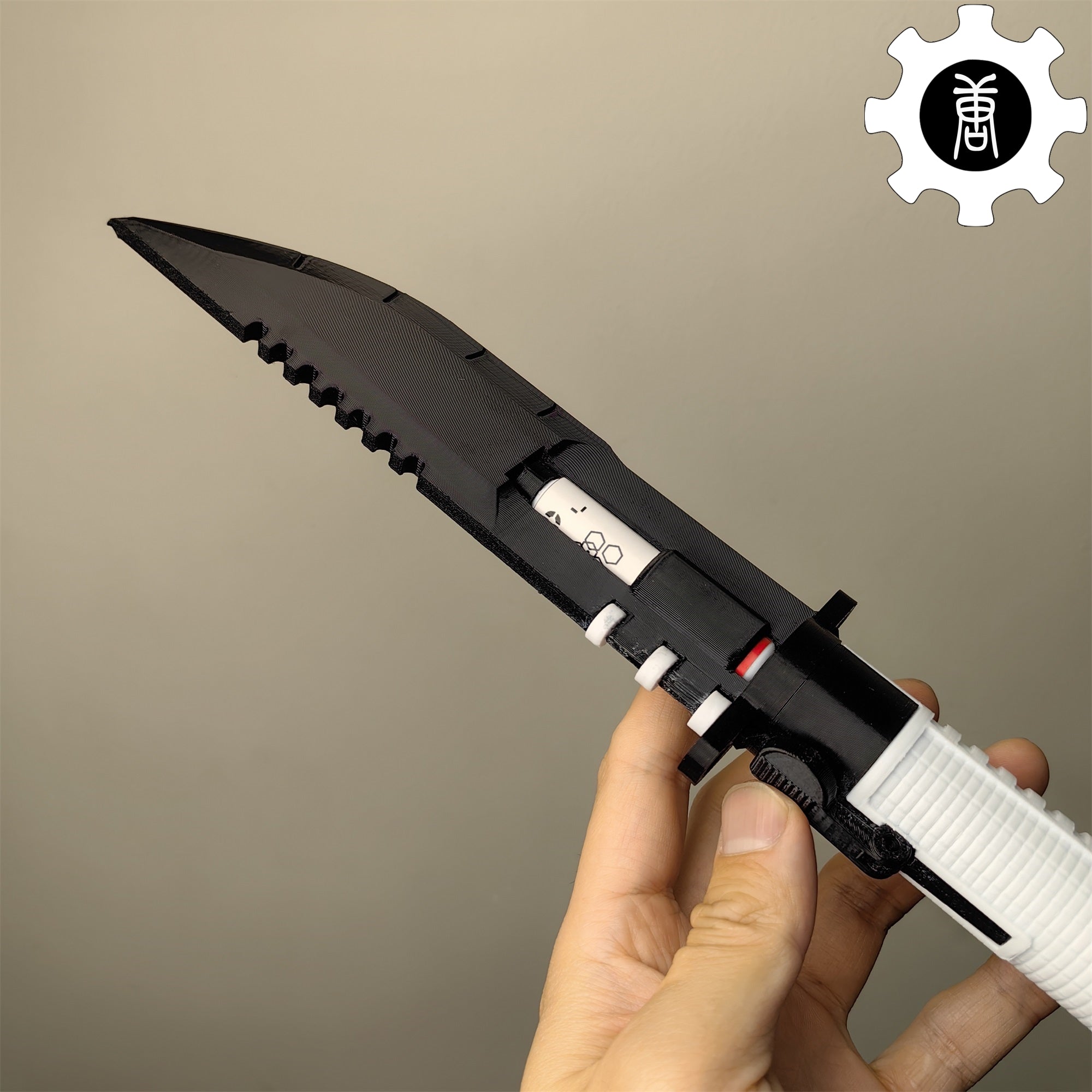 3D Printed Neurotoxin Combat Knife Cosplay Prop - Tophatter Daily Deals