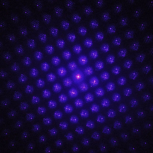 Blue Violet Purple Laser Pointer Pen with Star Cap 5mW 405nw 2in1 Laser - Tophatter Daily Deals