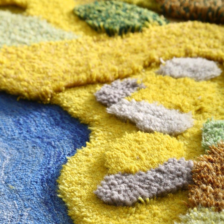 New Zealand Wool Fluffy Rug Rugs - Tophatter Daily Deals