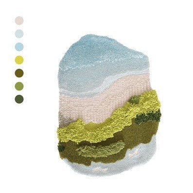 New Zealand Wool Fluffy Rug Rugs - Tophatter Daily Deals