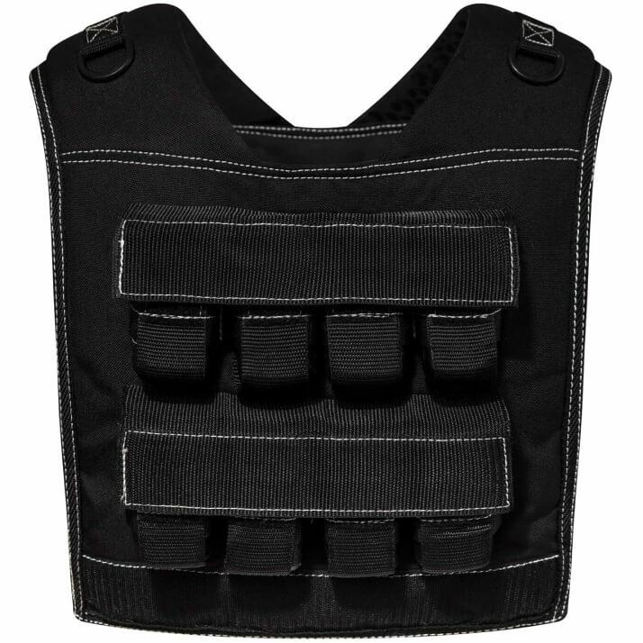 Workout Adjustable Weighted Vest – Fitness 20kg Running Vest Exercise & Fitness - Tophatter Daily Deals