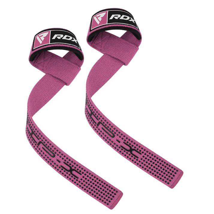 Weight Lifting Straps – Weight Lifting Straps by RDX, Gym Wrist Support, Weight Training, Lifting Strap Pink Exercise & Fitness - Tophatter Daily Deals