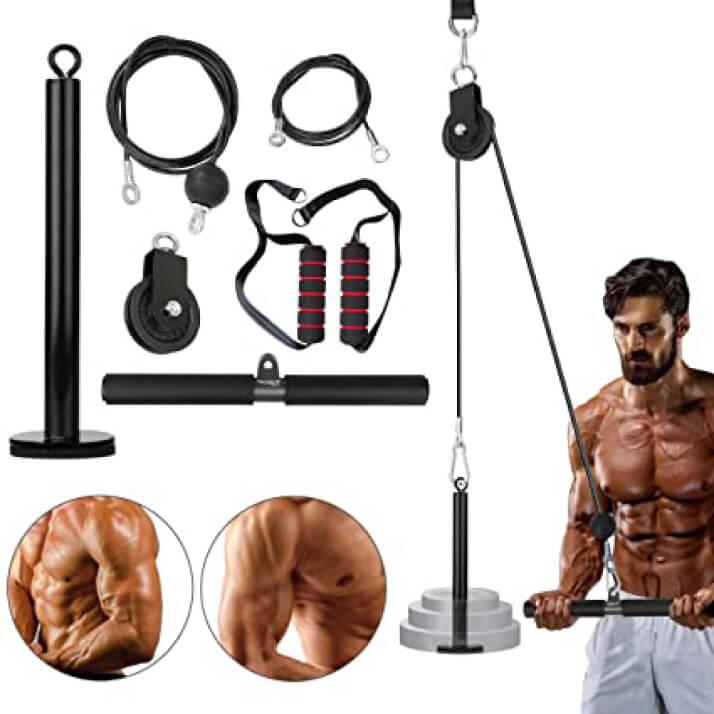 Wrist Roller Trainer - Arm Strength Training Exerciser Exercise & Fitness - Tophatter Daily Deals