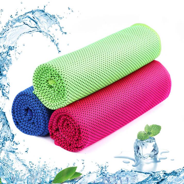 Cooling Towel for Neck - Microfibre Ice Towel, Soft Breathable Chilly Towel for Yoga, Golf, Gym, Camping, Running, Workout &amp; More Sports - Tophatter Daily Deals