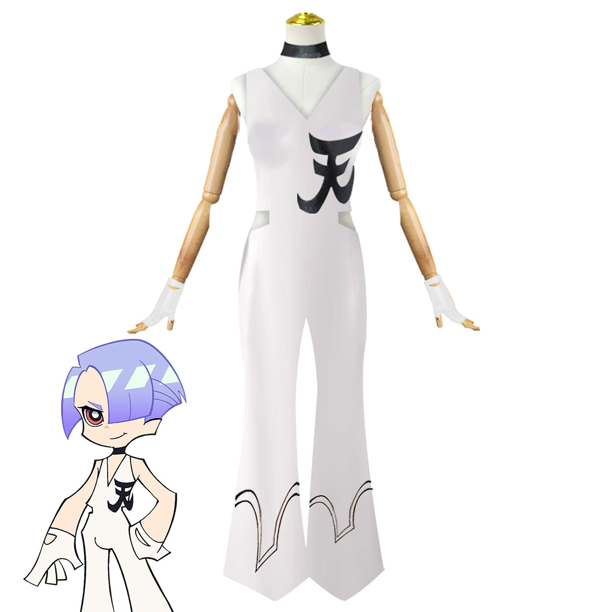 New Panty And Stocking with Garterbelt Polyester Cosplay Costume Costume - Tophatter Daily Deals