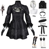 Nier Automata Cosplay Costume Yorha 2B sexy Outfit Game Figures Suit Women Role Play Costumes Girls Halloween Party Fancy Dress - Tophatter Daily Deals