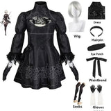 Nier Automata Cosplay Costume Yorha 2B sexy Outfit Game Figures Suit Women Role Play Costumes Girls Halloween Party Fancy Dress - Tophatter Daily Deals