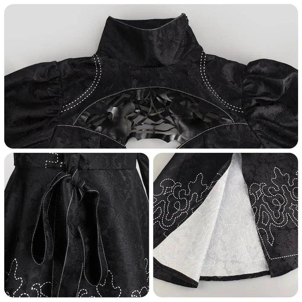 Nier Automata Cosplay Costume Yorha 2B sexy Outfit Game Figures Suit Women Role Play Costumes Girls Halloween Party Fancy Dress - Tophatter Daily Deals