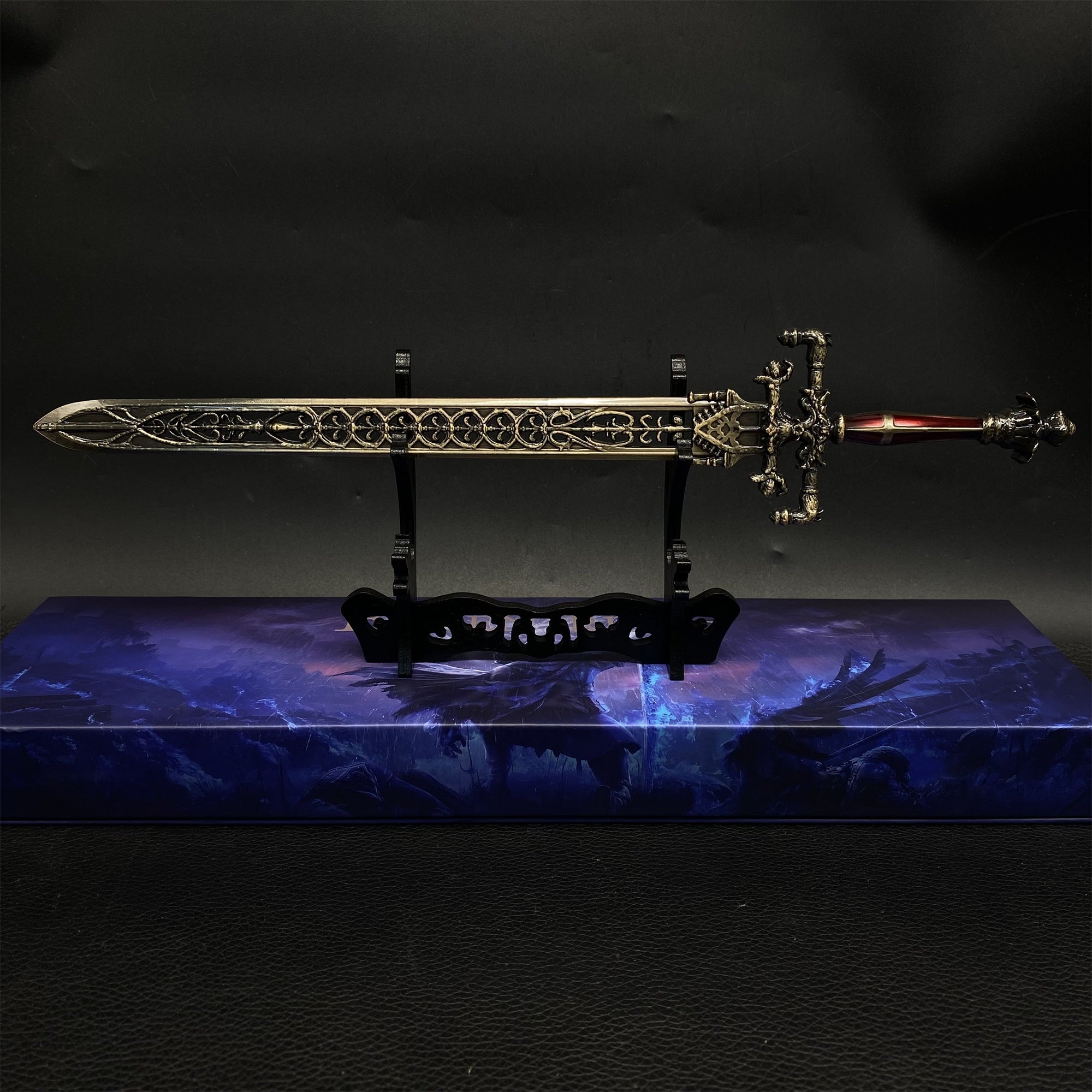 Night And Flame Sword Metal Miniature - Tophatter Daily Deals