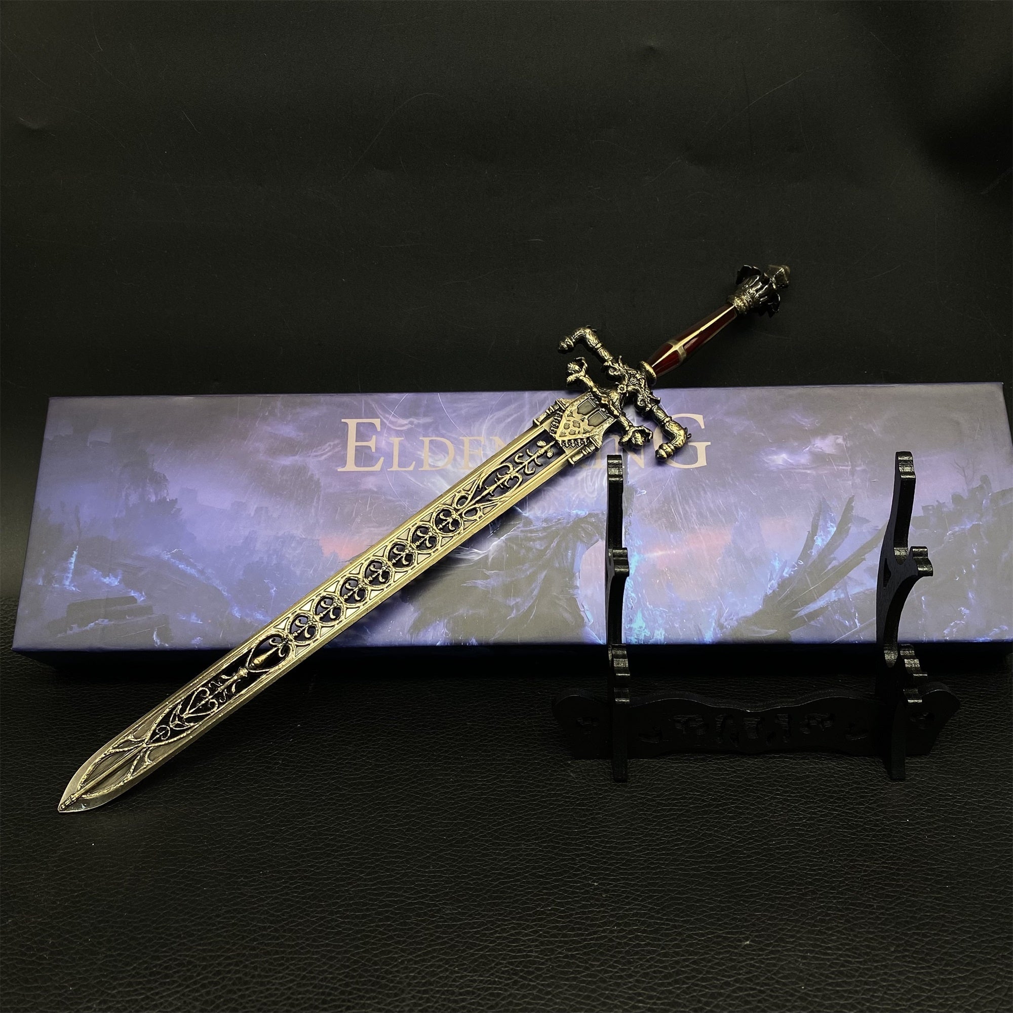 Night And Flame Sword Metal Miniature - Tophatter Daily Deals