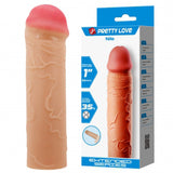 Nile 6.5 Inch Penis Sleeve – Extra Length Erection Extender > Sex Toys For Men > Penis Sleeves - Tophatter Daily Deals