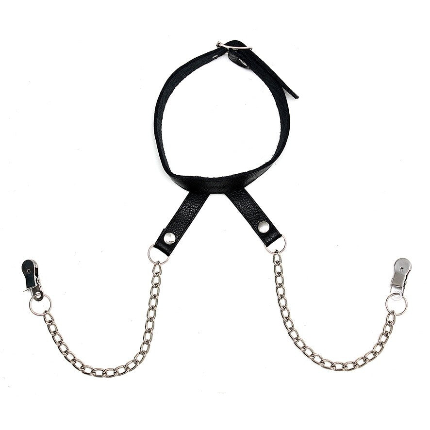 Nipple Clamps With Neck Collar > Sex Toys > Nipple Clamps - Tophatter Daily Deals