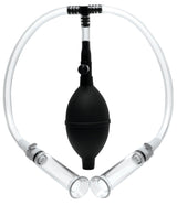 Nipple Pumping System with Dual Cylinders 2.75 Inches > Sex Toys > Nipple Suckers - Tophatter Daily Deals