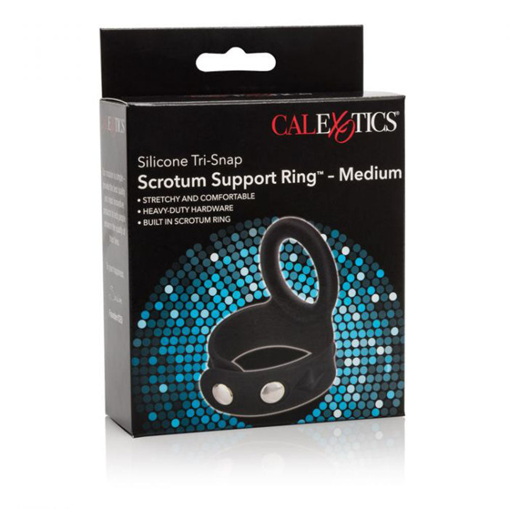 Medium Weighted Penis Ring and Ball Stretcher – Silicone Constriction Device > Sex Toys For Men > Ball Stretchers - Tophatter Daily Deals