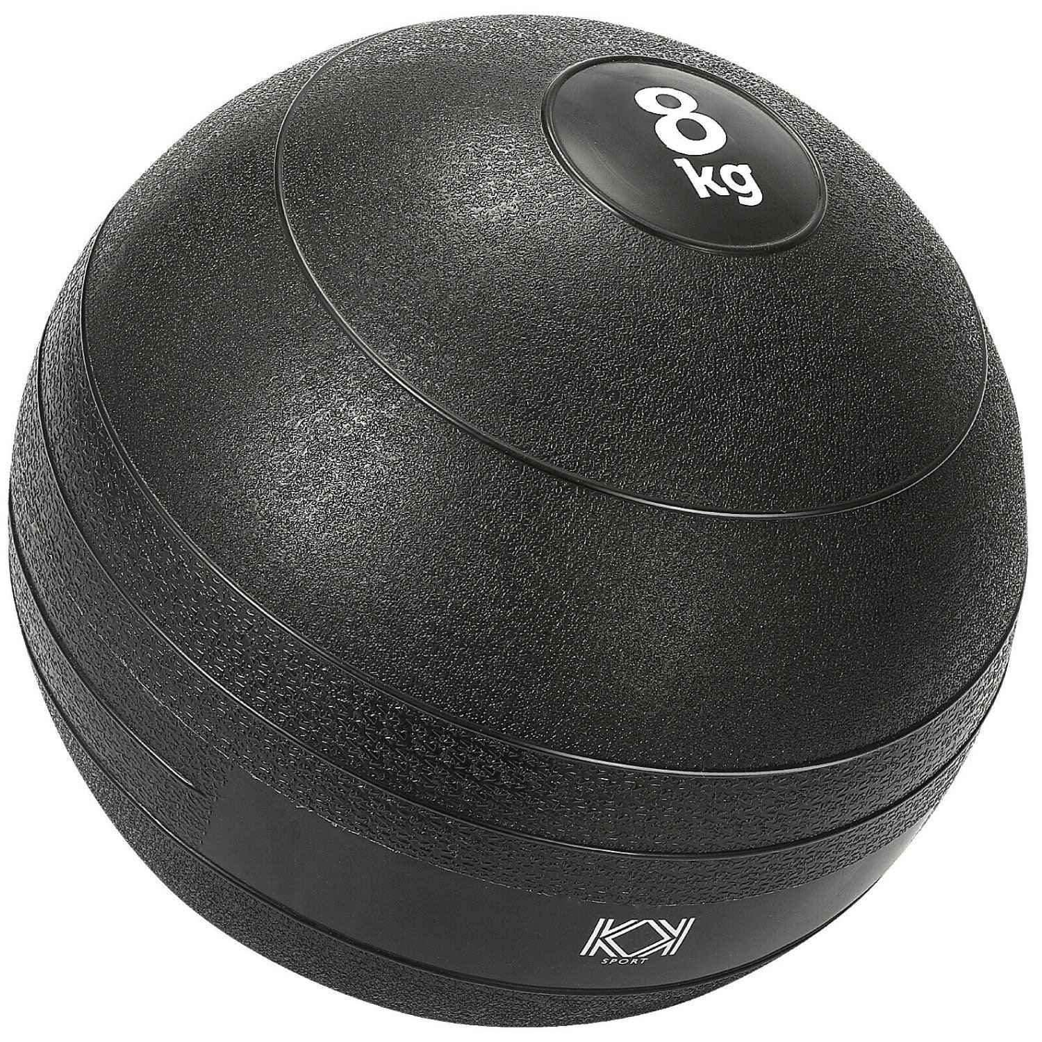 Slam Medicine Ball - No-Bounce Slam Medicine Ball | Heavy Duty, Durable | Functional Strength Training, Home Gym, Fitness Exercise, Weight Lifting 8 KG Fitness - Tophatter Daily Deals