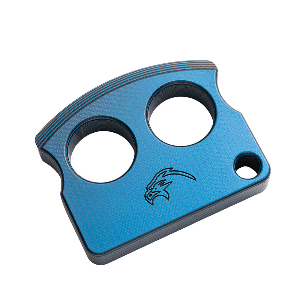 2024 New G10 No Metal 2 Finger Brass Knuckles Blue Brass Knuckles - Tophatter Daily Deals