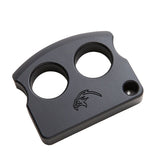 2024 New G10 No Metal 2 Finger Brass Knuckles Black Brass Knuckles - Tophatter Daily Deals