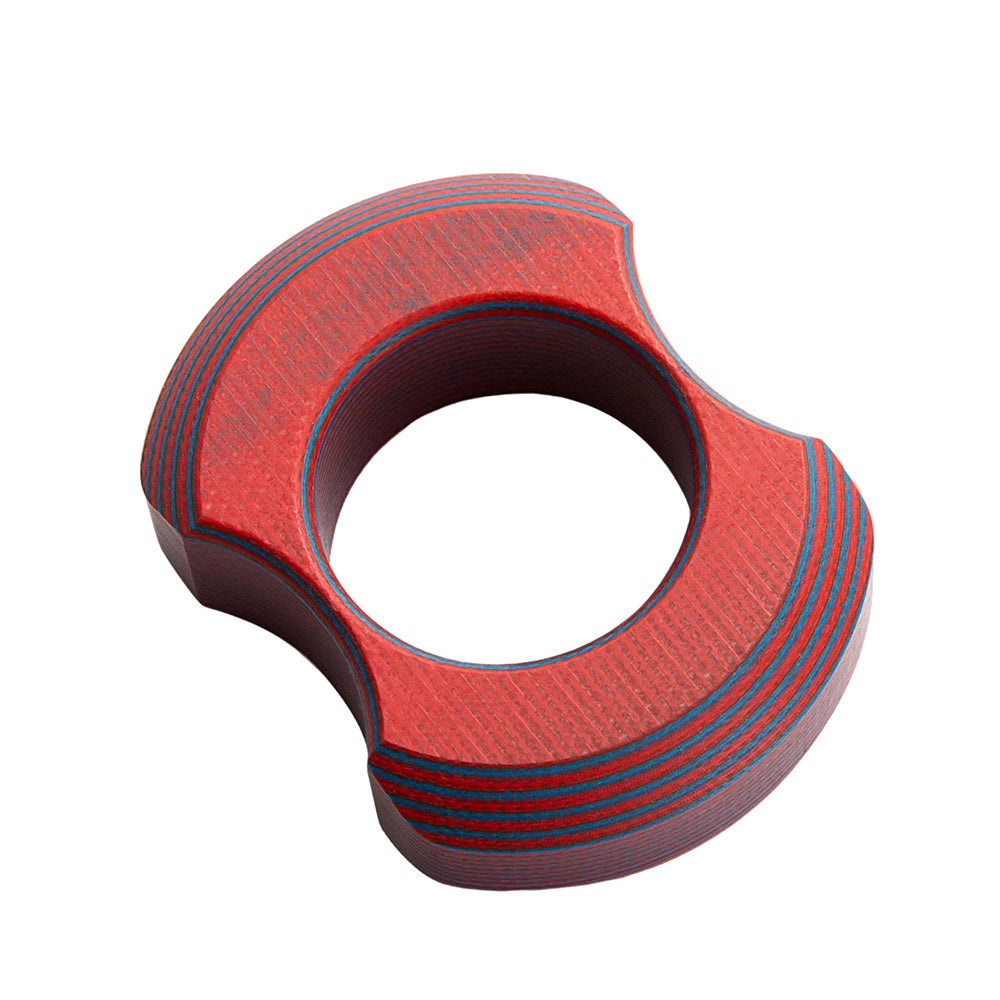 2024 New G10 Fiberglass No Metal Knucks Red Brass Knuckles - Tophatter Daily Deals