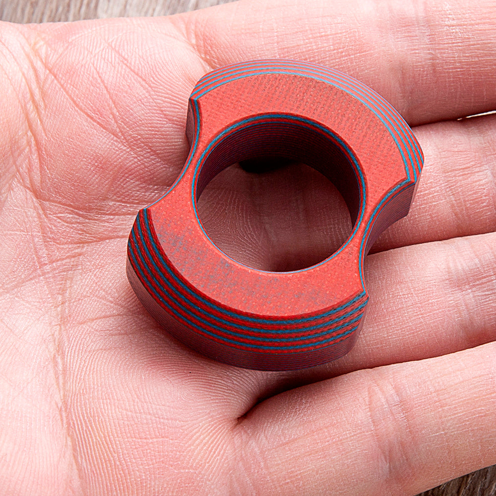 2024 New G10 Fiberglass No Metal Knucks Brass Knuckles - Tophatter Daily Deals