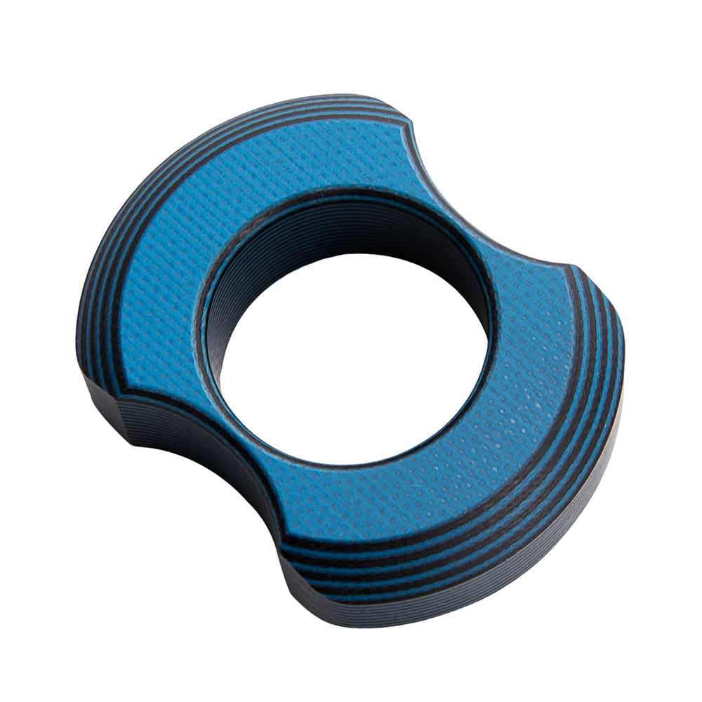 2024 New G10 Fiberglass No Metal Knucks Blue Brass Knuckles - Tophatter Daily Deals