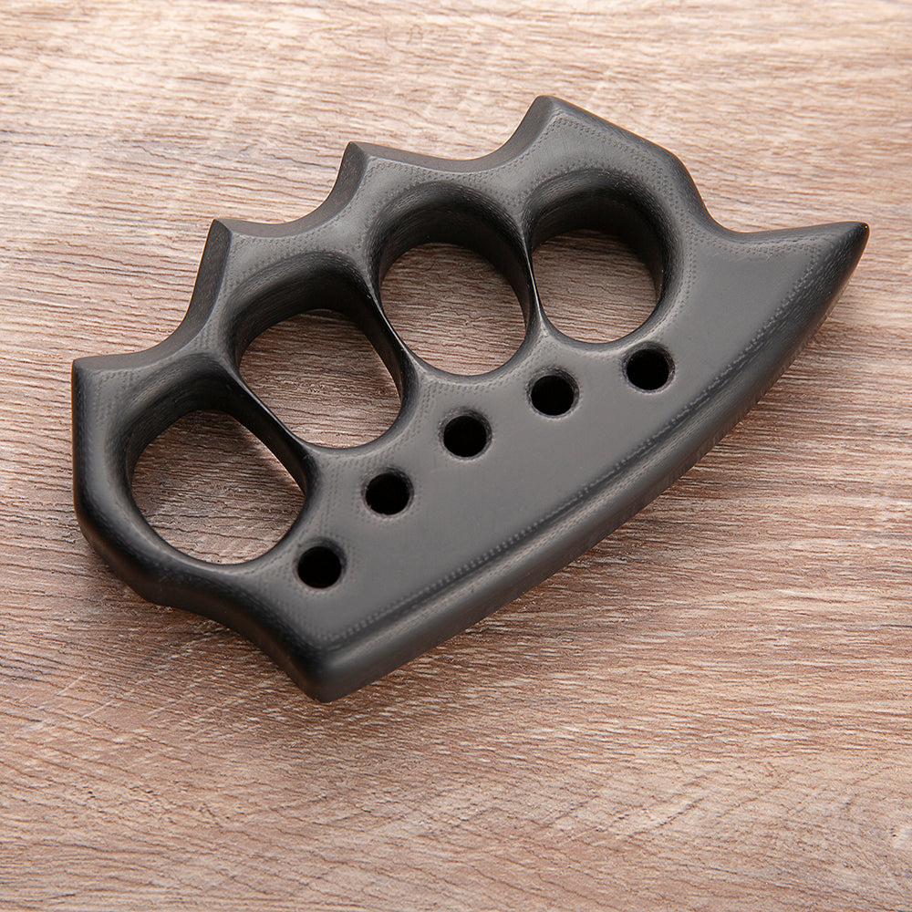 G10 Glass Fiber No Metal Spiked Brass Knuckles Brass Knuckles - Tophatter Daily Deals