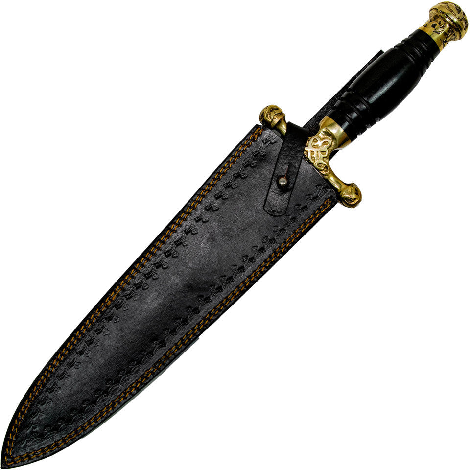Noble Strategist Hand Forged Damascus Steel Viking Dagger Daggers - Tophatter Daily Deals