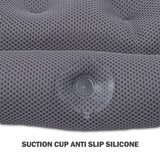 Best Bath Pillow UK - Full Body Spa Bath Pillow Mat, Bathtub Mattress Cushion with 30 Suction Cups, Comfort Support Your Head, Neck and Back Bath Pillows - Tophatter Daily Deals