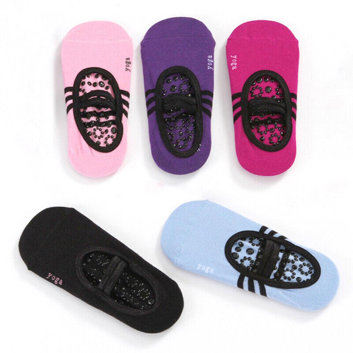 Best Yoga Socks UK - Non Slip Liner Socks for Gym Yoga Sports Dance Personal Care - Tophatter Daily Deals